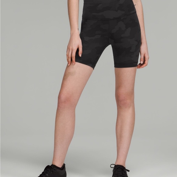 lululemon athletica Pants - Lululemon wunder train biker shorts 6”